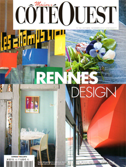 Côté Ouest. Rennes, rendez-vous avec le design. Rencontre avec Sophie Briand-Collet (oct. nov. 2012)