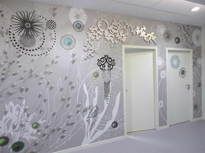 Design mural : les techniques adaptées à vos projets de décoration murale –  Sophie Briand-Collet, designer à Rennes (décoration murale, motifs pour  l'architecture, design global)